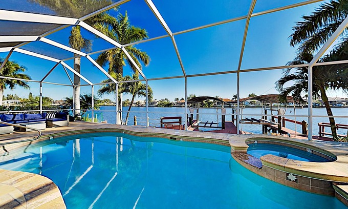 Burnt Store Villa | Villa Lago Vista - Waterfront Gem w/Gulf Access