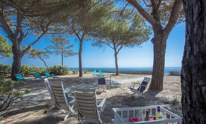 Moriani-Plage Villa | Villa Les 3 frères, family-style, 10 metres from the sea
