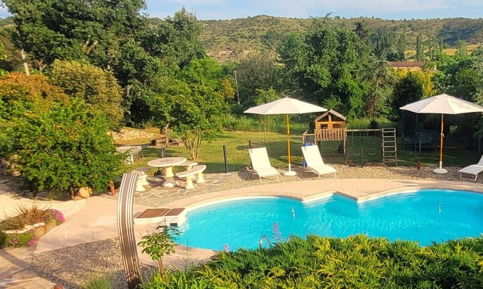 Laurac-en-Vivarais House | Villa Linna Piscine & Spa 10-12p