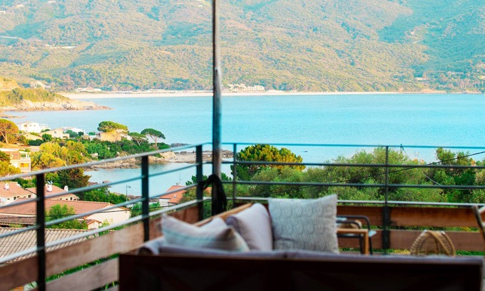 Tiuccia Villa | Villa located in Tiuccia, magnificent sea and maquis view