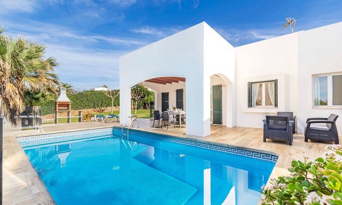Binibequer Vell Villa | Villa Los Remos · Villa Los Remos. Views-AC-Wifi-Pool. Menorca