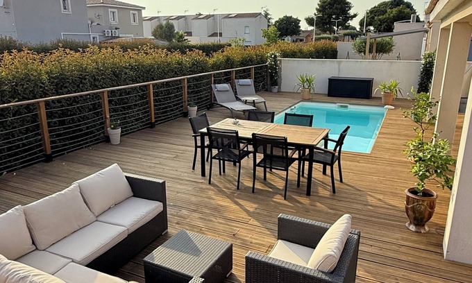 Garons Villa | Villa Luna - Peace, Sun & Private Pool - Golf nearby