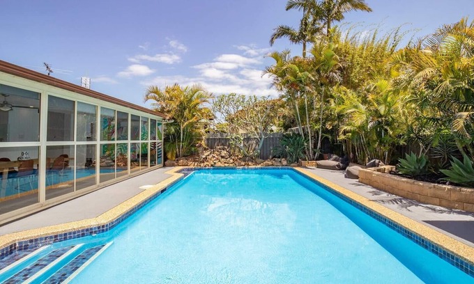 Caves Beach Villa | Villa Mayakoba Tropical Oasis with Pool and Cabana