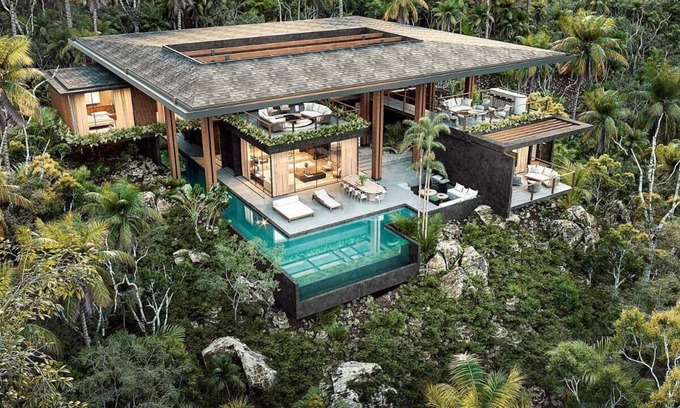 Playa Hermosa Cobano Villa | Villa Nalani in Playa Hermosa with stunning ocean view and semi Olympic pool