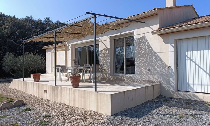 Quissac Resort | Villa Neuve Avec Piscine Partagée au Calme