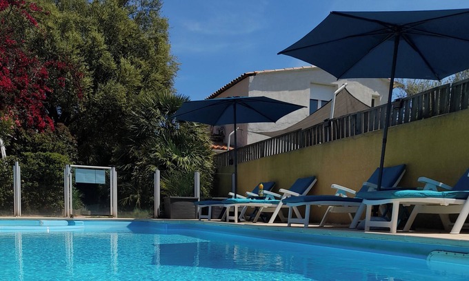 Ventiseri House | Villa ORINELLA AZZURA Ventiseri CORSE - swimming pool - 3 bedrooms - air conditioning - 7/8 pers