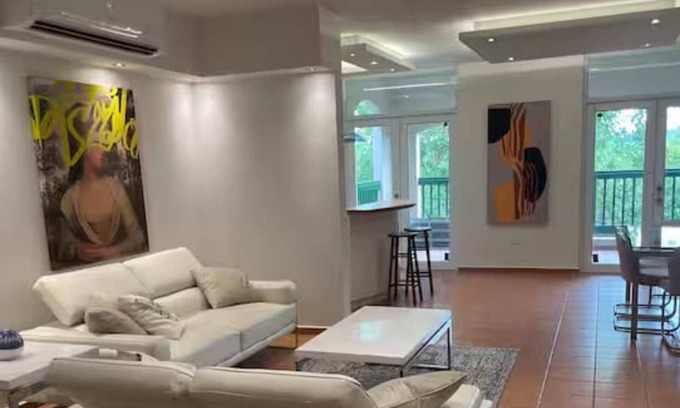 Cerro Gordo Apartment | Villa Papaya — Garden Views & Family Comfort