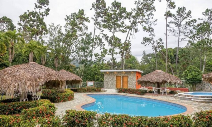 Las Guazaras Cabin | Villa Perez Jarabacoa RD Rancho Las Guazaras DR