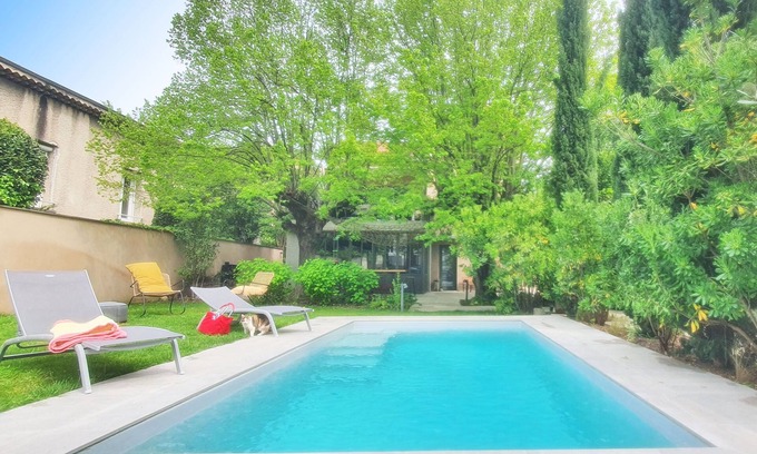 Montelimar Villa | Villa Piscine, Jardin Arboré, Proche Centre Ville