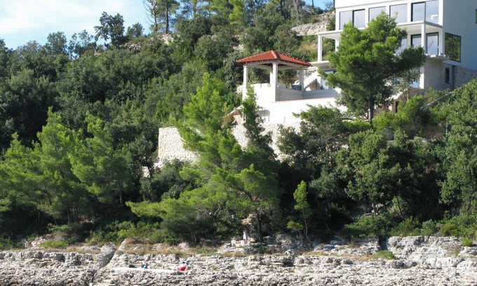 Blato Villa | Villa Rasoha, right by the sea, a beautiful beach bay, peace, privacynn