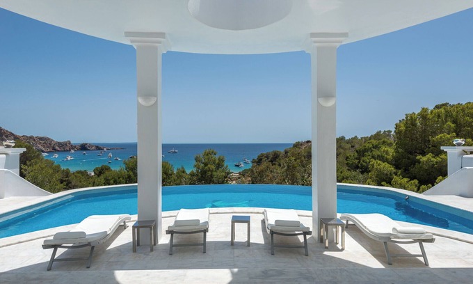 Sant Josep de sa Talaia Villa | Villa Rica Beach: Your Dream Haven steps away from Cala Jondal Bay