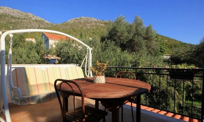 Brsecine House | Villa Ro - Ela - Double or Twin Room with Balcony and Sea View - S4