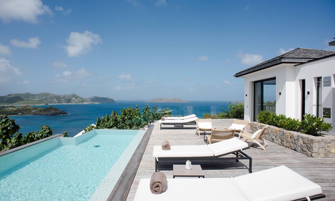Anse de Lorient Villa | Villa Rock | Ocean View - Located in Stunning Petite Saline with Private Pool