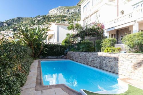 Roquebrune-Cap-Martin Apartment | Villa Rocky - Luxury 3BR Apt in Liberty Villa.Pool,Garden,WiFi