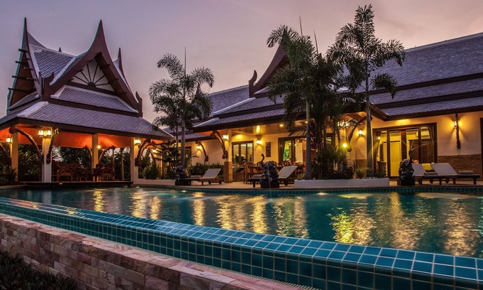 Nong Thale Villa | Villa Saifon 8 Bedroom Pool Villa
