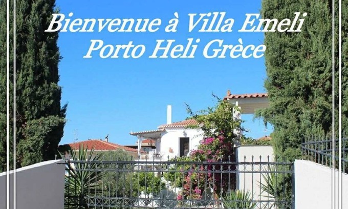 Porto Heli House | Villa sea view & near the center