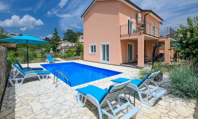 Trinajstici House | Villa Slava with swimming pool in Matulji, Opatija