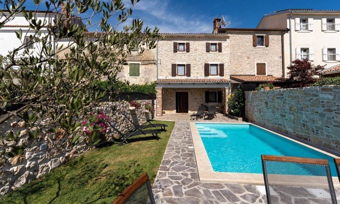 Cepljani House | Villa Stonehouse with pool, Umag