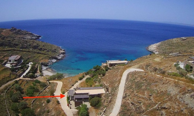 Pisses Villa | Villa Thymari, waterfront, private beach, quiet location, 24/7 service