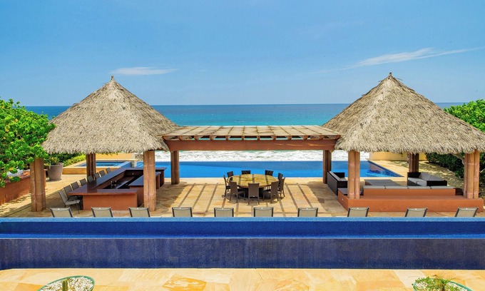 Buzzards Villa | Villa Tranquilidad: Beachfront in Puerto Los Cabos w/Caretaker/cook Promos Avail