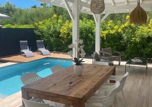 Saint-Francois Villa | Villa Tropic' Al. Piscine privée. Cuve à eau