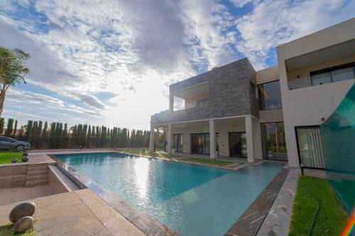 El Aggada Villa | Villa vue atlas marrakech