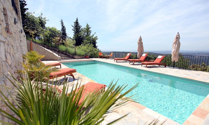 Saint-Jeannet Villa | Villa with a breathtaking view, in a quiet countryside, One week minimum rent