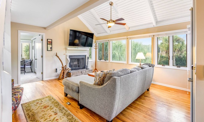 Sealoft Villas Villa | Villa with free access to a community pool and easy walk to the beach