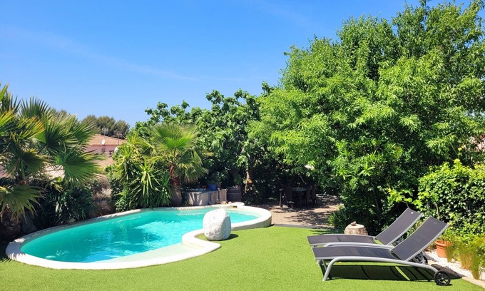 Le Cres House | Villa with pool & garden near Montpellier