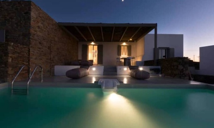 Kithnos Villa | Villa With Private Pool Windmills Kythnos