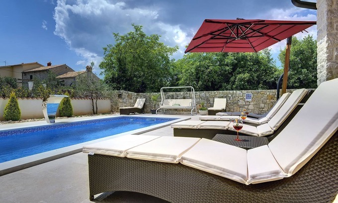 Bratulici House | Villa with private pool, jacuzzi, sauna