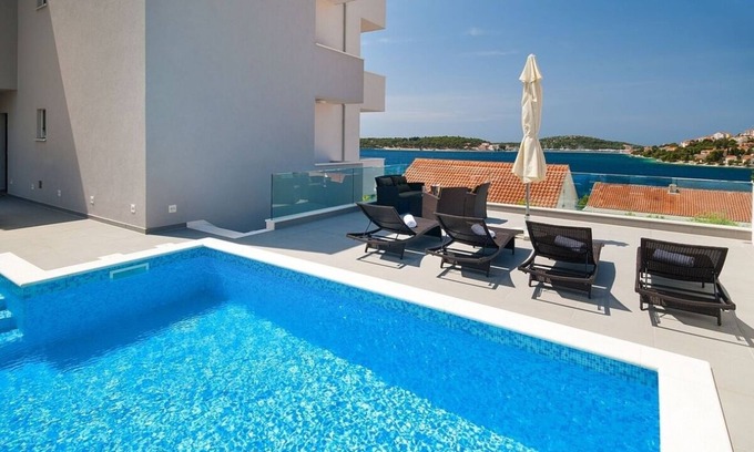 Podglavica Villa | Villa with Private Pool and Breathtaking Views to the Sea and Rogoznica !