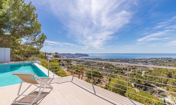 Benimeit Villa | Villa with Sea View, Wi-Fi and Air Conditioning