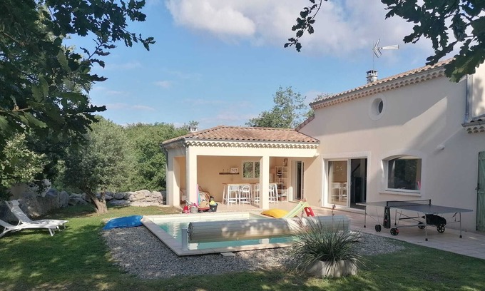 Lavilledieu House | Villa with swimming pool & pétanque court