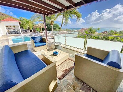 Cul de Sac Villa | Villa Zen, luxury and confort, private pool and sea view