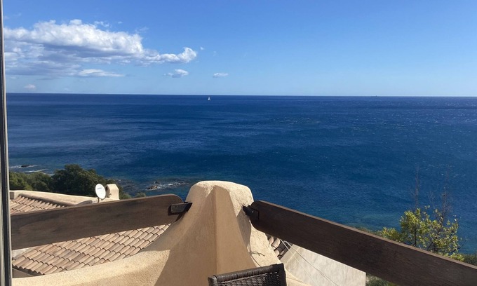 Conca House | Village house panoramic sea view 500 m from the beach