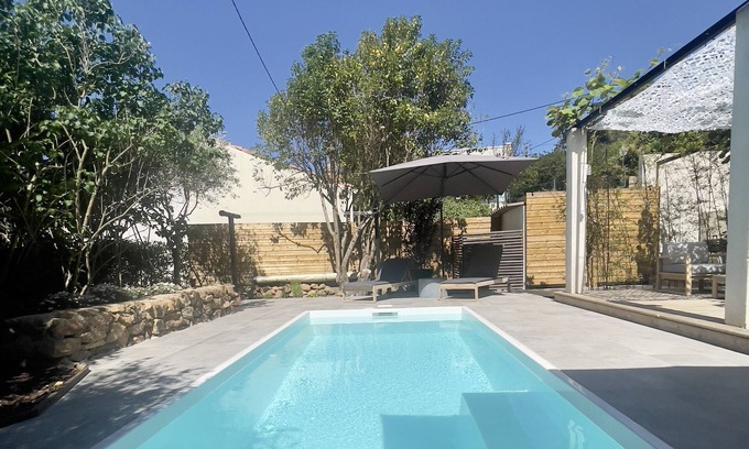 Afa Villa | Village house with heated pool 15 minutes from the beach