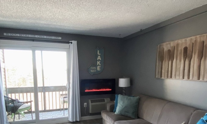 Weirs Beach Condo | Villages at Winnipesaukee, walk to Weirs Beach, Ski Gunstock, or Hike Mt. Major!