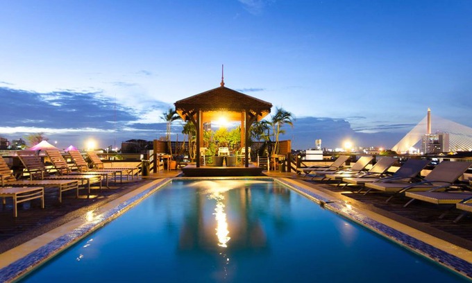 Talat Yot Hotel | Violet Tower at Khaosan Palace