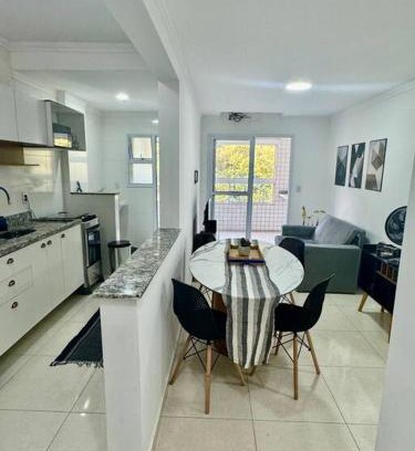 Canto do Forte Apartment | Vista espetacular no forte em PG