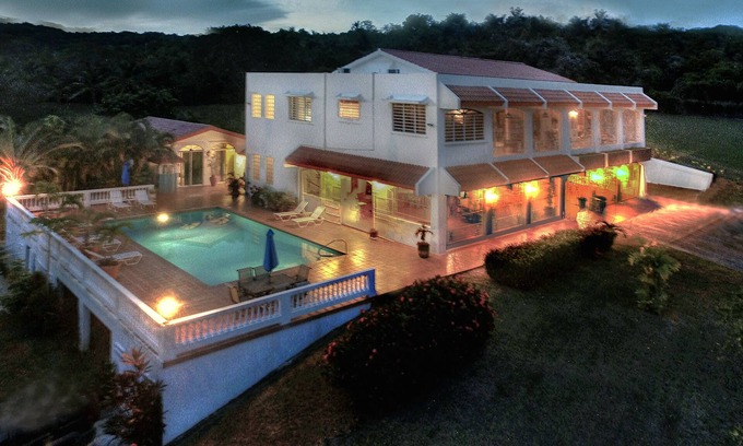 Puerto Real Villa | Vista Linda on Vieques Island-Private gated estate w/sweeping Caribbean views