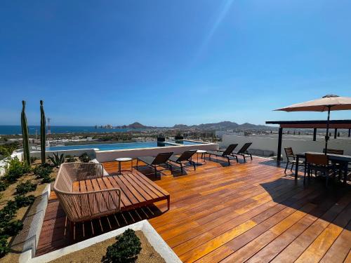 El Tezal House | Vista Real Oceanview Condo Private Roof with BBQ