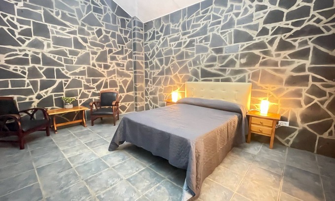 Las Rosas House | volcanic stone hut