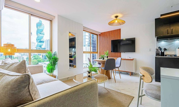 Obarrio Apartment | w* | Central 1BR in Vibrant Obarrio