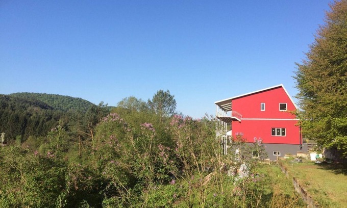 Dahn Apartment | Wachtfels-Lodge - apartment/flat, bathroom, WC, 2 bedrooms