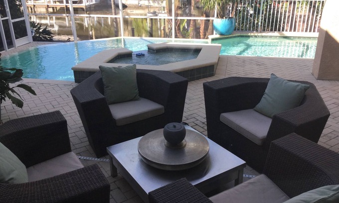Vanderbilt Beach House | Walk or bike to the beach from this bright, airy 4BR waterfront home in Naples