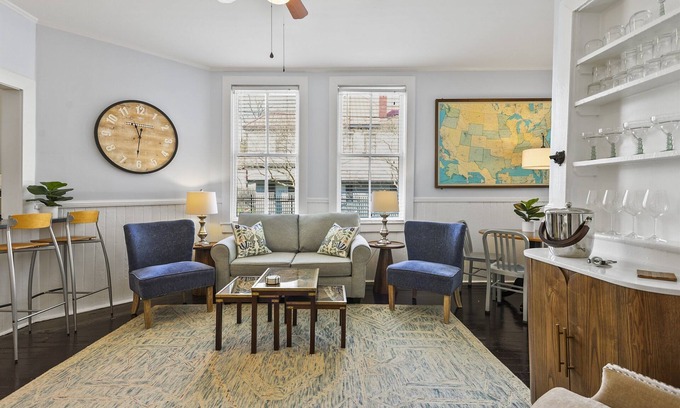 Dixon Park House | Walk to Cozy Forsyth Park, Charming Downtown Savannah, Charming Townhome