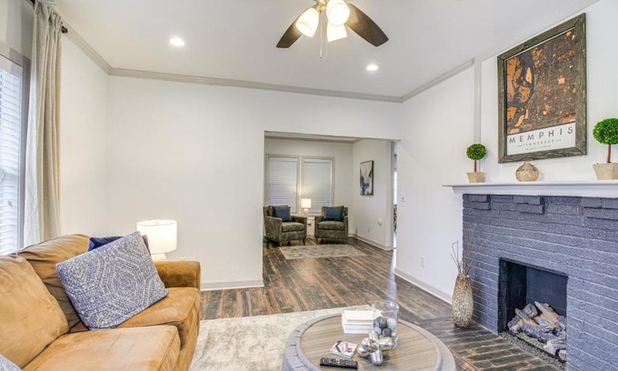 Cooper-Young Historic District House | Walk to Eats Midtown Memphis Home with Patio!