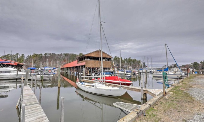 Gilford House | Walk to Marina Cute Gilford Cottage with Grill