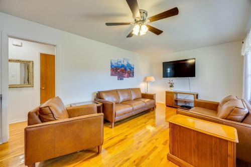 Pleasant Valley House | Walk to Old Colorado City Home with Fenced Yard